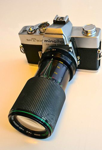 Minolta srt 303 slr - minolta,