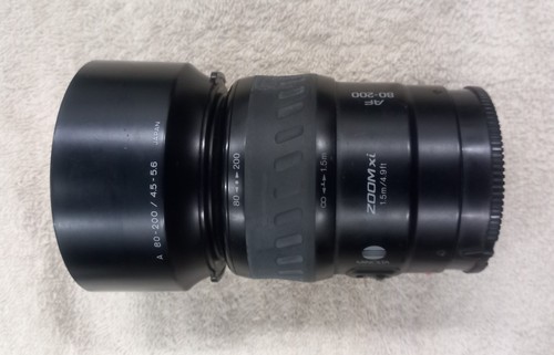 Minolta zoom 80 200mm - minolta, xi