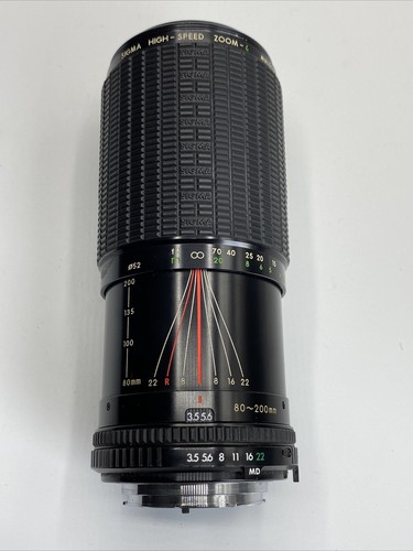 Sigma high speed - high-speed, 80-200mm