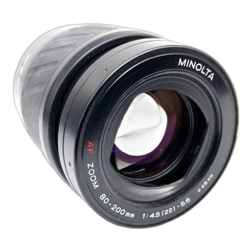 Minolta zoom 200mm - zoom, 80-200mm